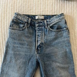 Abercrombie and Fitch High Rise Dad Jeans
